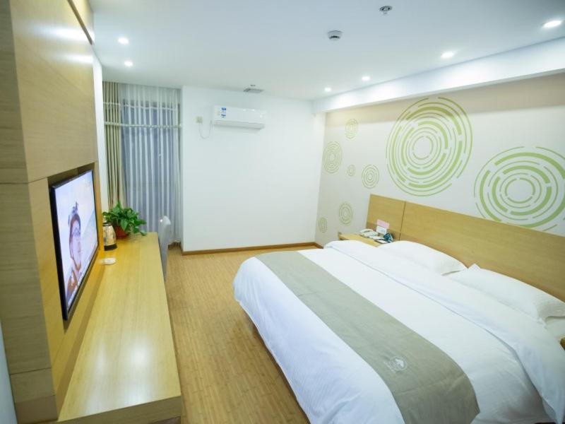 Greentree Inn Hefei Feixi County South Jinzhai Road Jinyun International Business Hotel Sanshigang Eksteriør bilde