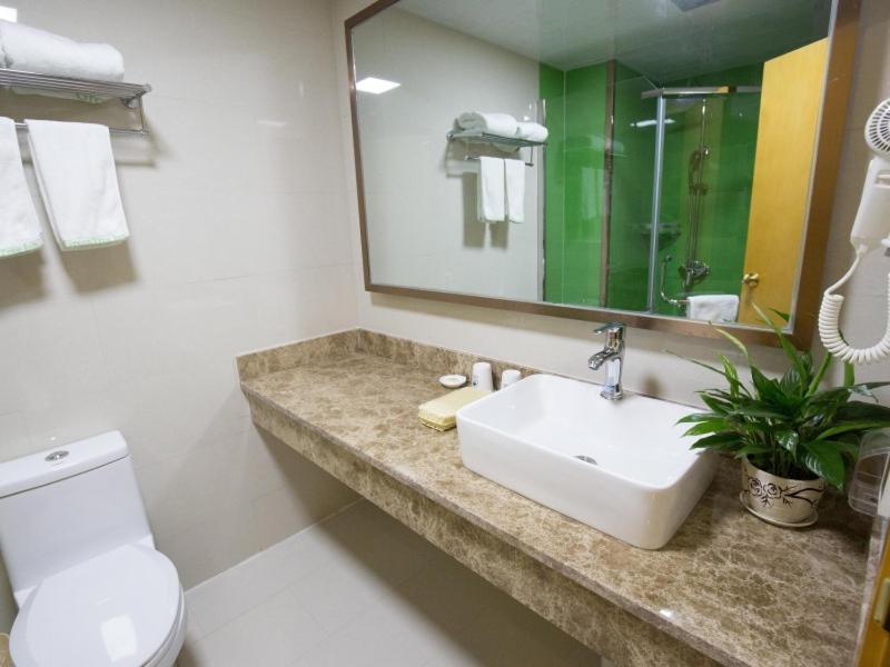 Greentree Inn Hefei Feixi County South Jinzhai Road Jinyun International Business Hotel Sanshigang Eksteriør bilde