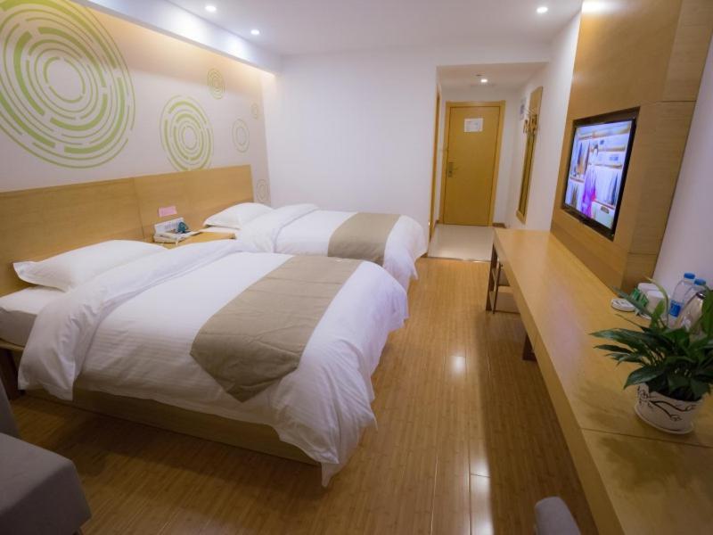 Greentree Inn Hefei Feixi County South Jinzhai Road Jinyun International Business Hotel Sanshigang Eksteriør bilde