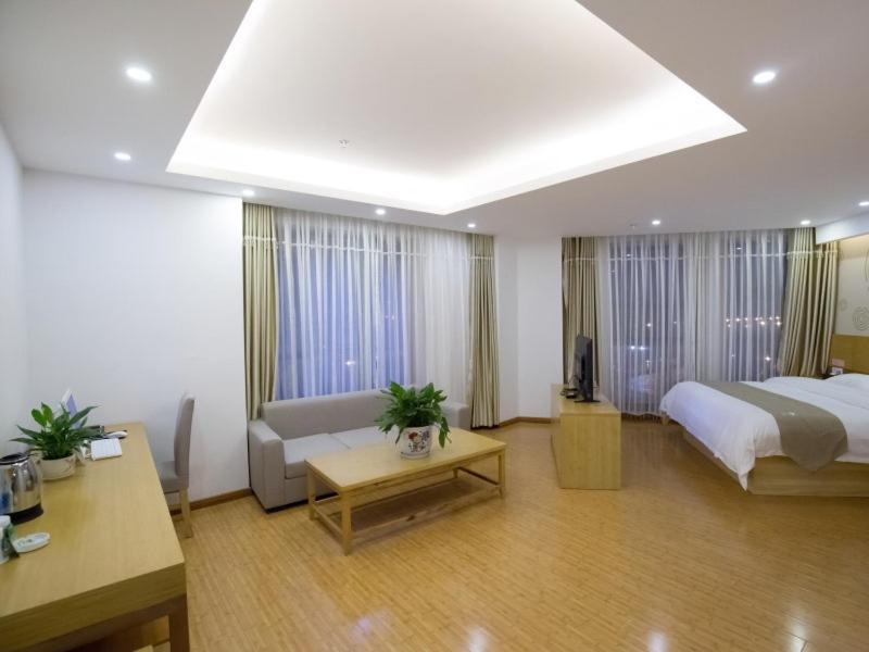 Greentree Inn Hefei Feixi County South Jinzhai Road Jinyun International Business Hotel Sanshigang Eksteriør bilde