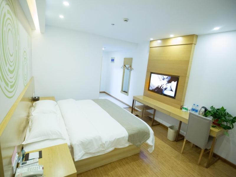 Greentree Inn Hefei Feixi County South Jinzhai Road Jinyun International Business Hotel Sanshigang Eksteriør bilde