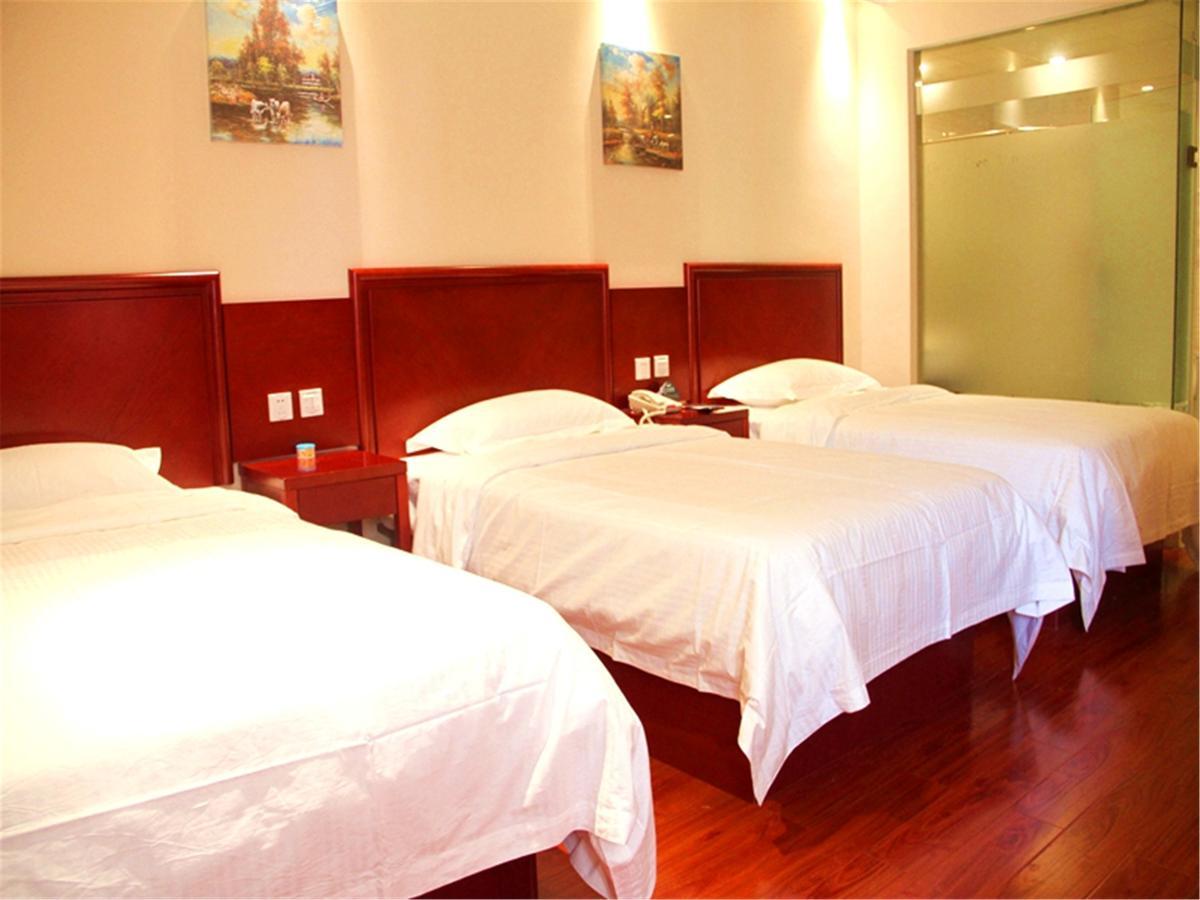 Greentree Inn Hefei Feixi County South Jinzhai Road Jinyun International Business Hotel Sanshigang Eksteriør bilde