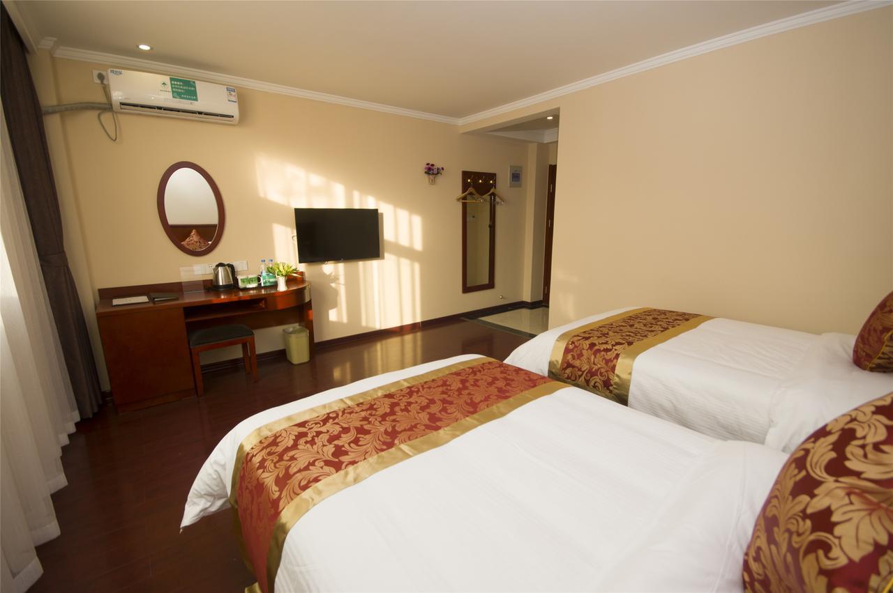 Greentree Inn Hefei Feixi County South Jinzhai Road Jinyun International Business Hotel Sanshigang Eksteriør bilde