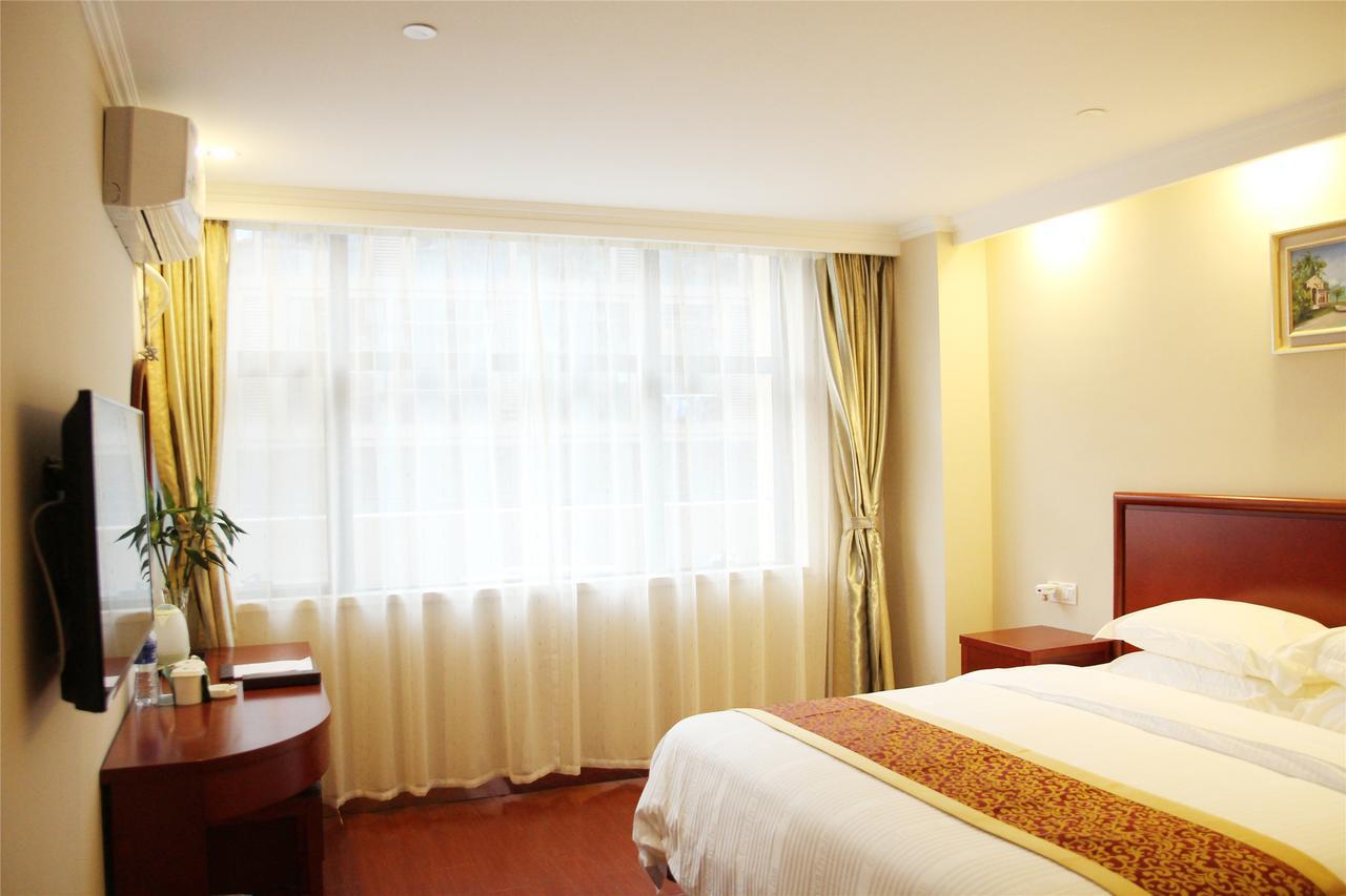 Greentree Inn Hefei Feixi County South Jinzhai Road Jinyun International Business Hotel Sanshigang Eksteriør bilde