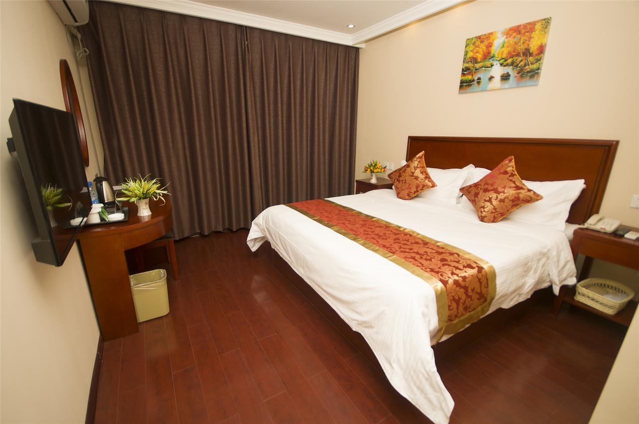 Greentree Inn Hefei Feixi County South Jinzhai Road Jinyun International Business Hotel Sanshigang Eksteriør bilde
